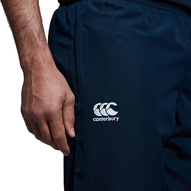 Canterbury Mens Club Plain Tapered Leg Tracksuit Bottoms