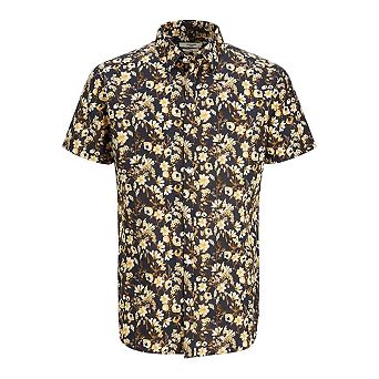 Jack And Jones Mens Floral Regular Summer Shirt