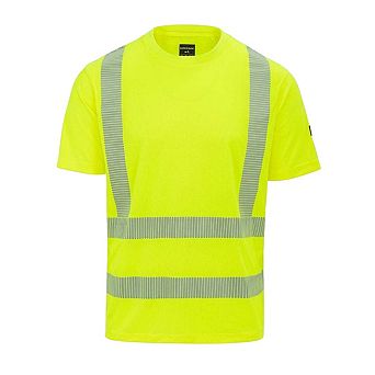 Dunlop Mens Lightweight Hi-Vis T-Shirt