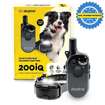 Dogtra 200iQ Professional Remote Training E Collar - 1/2 Mile, Waterproof, Dogs 10 lbs