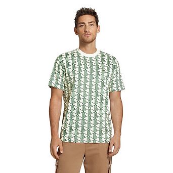 Lacoste Mens All-Over Print Regular T-Shirt