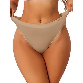 Women's Soft Mid Waisted Underwear Full Coverage Comfortable Panties Briefs