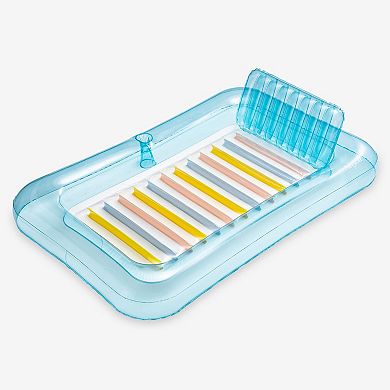 Funsicle Sunbeam Tanning Tub, 5.5ft Inflatable Lounge & Float, Age 14 and up