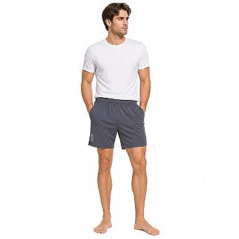 Men's Quick Dry Athletic Running Shorts Elastic Waist Lightweight Workout Gym Shorts with Pockets