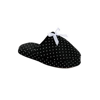 Dreams & Co. Plus Size Cotton Slipper