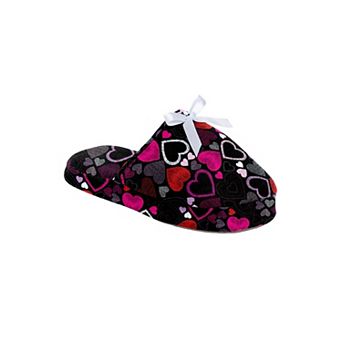 Dreams & Co. Plus Size Cotton Slipper