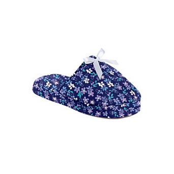 Dreams & Co. Plus Size Cotton Slipper