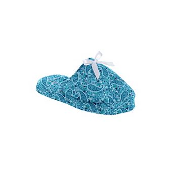 Dreams & Co. Plus Size Cotton Slipper