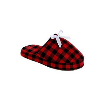 Dreams & Co. Plus Size Cotton Slipper