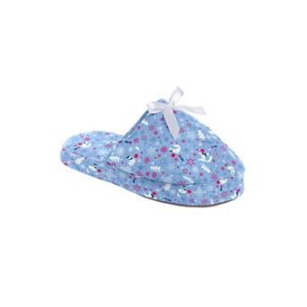 Dreams & Co. Plus Size Cotton Slipper