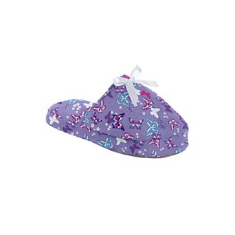 Dreams & Co. Plus Size Cotton Slipper