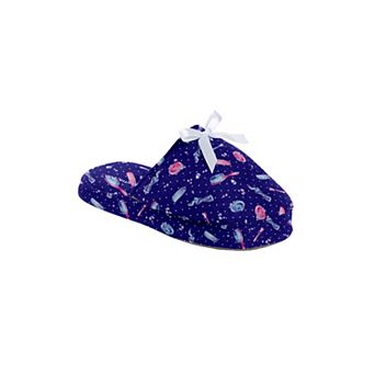 Dreams & Co. Plus Size Cotton Slipper