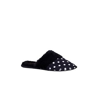 Avenue Women's Wide Width Ellie Print Slipper