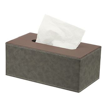 1 pc 9.84 x 5.51 x 4.13 (L*W*H) Modern Tissue Box Holder for Living Room Bedroom