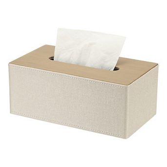 1 pc 9.84 x 5.51 x 4.13 (L*W*H) Modern Tissue Box Holder for Living Room Bedroom