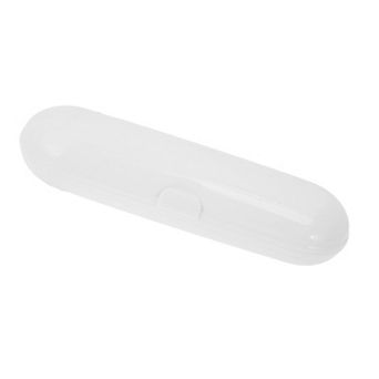 1 pc Glossy Electric Toothbrush Travel Case White