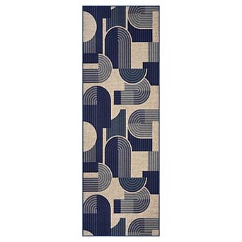 Geometric Washable Easy Jute Rug with Non-Slip Backing Foldable Easy to Clean Soft Carpet