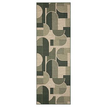 Geometric Washable Easy Jute Rug with Non-Slip Backing Foldable Easy to Clean Soft Carpet