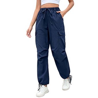 Women's Lightweight Hiking Joggers with Pockets Resistant Cargo Pants for Outdoor Workouts Camping