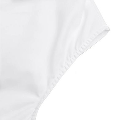 Women's Collared V Neck Sleeveless Button Down Linen Midi Shirt Dress with Belt