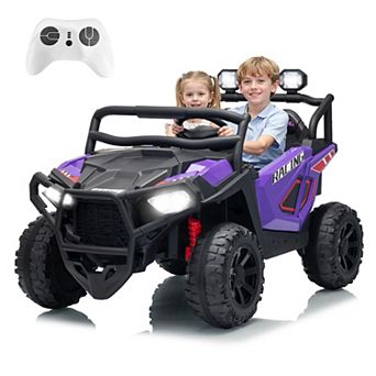 Kids Ride On Car, 24V Ride on UTV, Ride On Toy Battery Powered Vehicles for Boys Girls