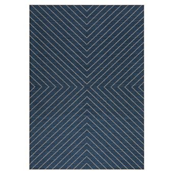 Mordern Minimalist Washable Area Rug Faux Linen Non-Slip Low Pile Carpet for High Traffic Areas