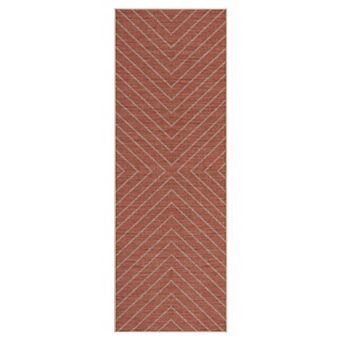 Mordern Minimalist Washable Area Rug Faux Linen Non-Slip Low Pile Carpet for High Traffic Areas