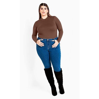 Avenue Women's Plus Size Kate Bodysuit