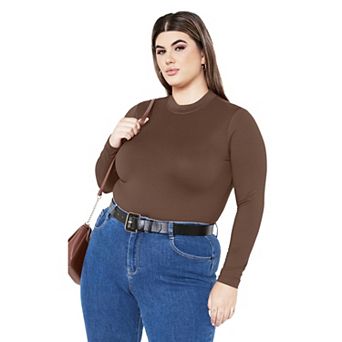 Avenue Women's Plus Size Kate Bodysuit