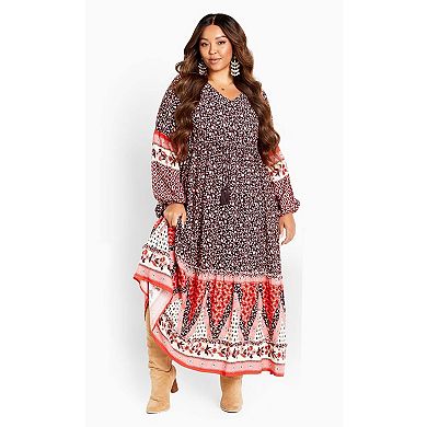 Avenue Women's Plus Size Eternal Maxi Dress