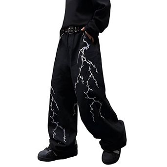 Mens Relaxed Fit Denim Pants