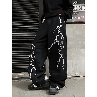Mens Relaxed Fit Denim Pants