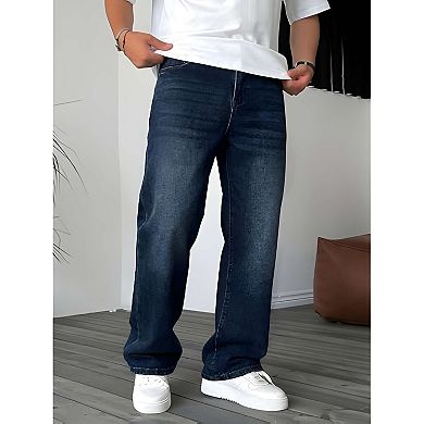 Men's Street Style Loose Jeans