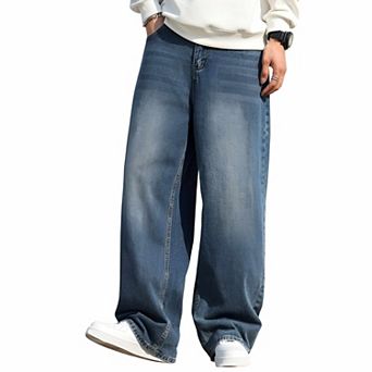 Men's Wide Leg Casual Pants