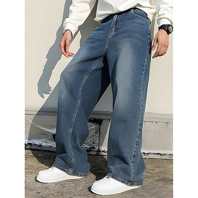 Men's Wide Leg Casual Pants