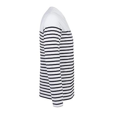 SOLS Mens Matelot ed Long-Sleeved T-Shirt