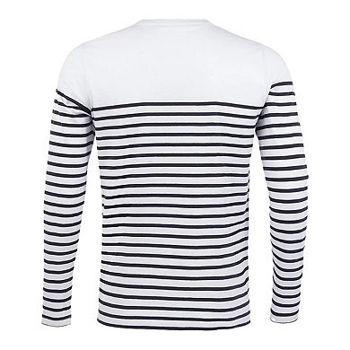 SOLS Mens Matelot ed Long-Sleeved T-Shirt