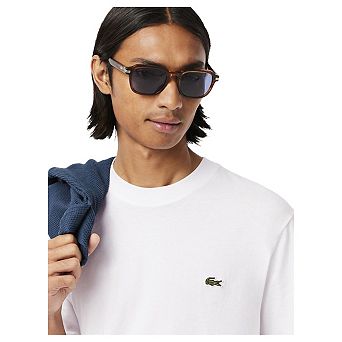 Lacoste Mens Embroidered Logo T-Shirt