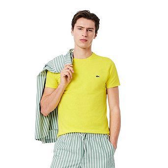 Lacoste Mens Embroidered Pima Cotton T-Shirt