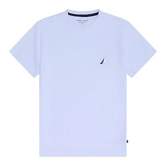 Nautica Mens Starboard Logo Crew Neck T-Shirt