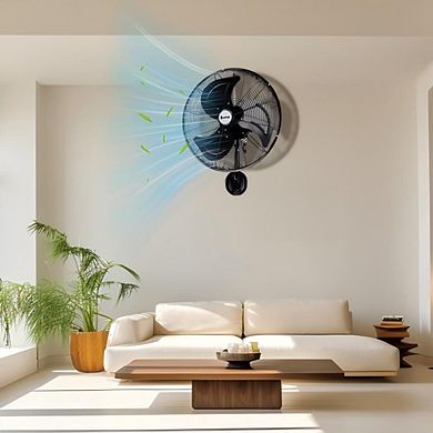 18-Inch Aluminum Wall Fan with 3 Blades