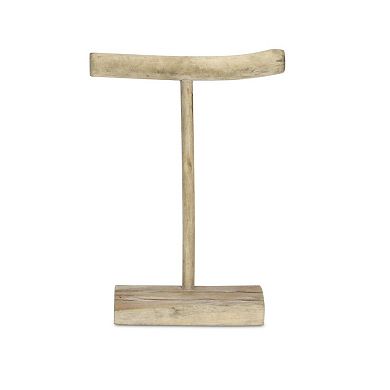 HomeRoots 12" Brown Drift Wood Decorative Jewelry Holder