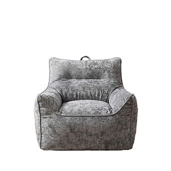 Bean Bag Chair for Adults with Back Support, Comfy Beanbag Sofa for Living Room