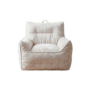 Bean Bag Chair for Adults with Back Support, Comfy Beanbag Sofa for Living Room