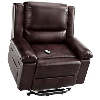 Power Lift Recliner Chair with Massage and Heat for Living Room