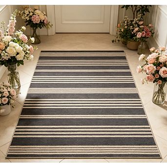 lxt-Modern Geometric Area Rugs Washable Rugs for Living Room Contemporary Carpet Foldable Mats