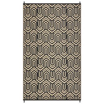 ANIXOL Reversible Outdoor Rug, Waterproof Plastic Mat, Portable, for Patio, Deck, RV Camping
