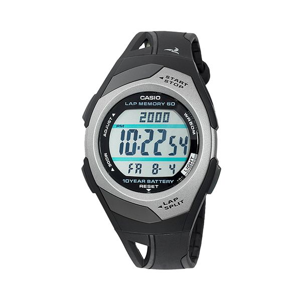 Casio Women's Runner Series 60-Lap Digital Chronograph Watch