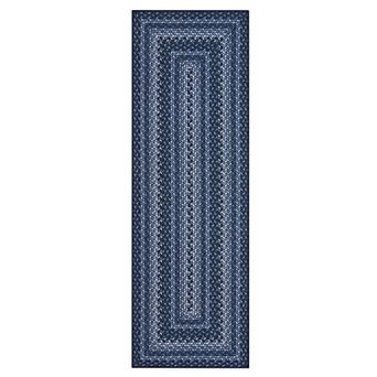 Machine Washable Low Pile Area Rug Non Slip Non Shedding Casual Jute Style Soft Carpet