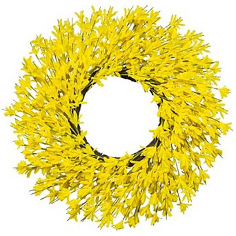 26" Spring Wreath Front Door Floral Farmhouse Decor